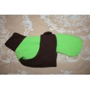 Manteau sweater en polaire