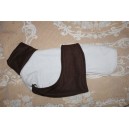 Manteau sweater en polaire pour whippet