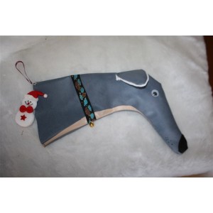Botte de Noël lévrier: modèle1 Botte de Noël lévrier: modèle1