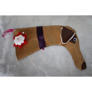 Botte de Noël lévrier: modèle 7 Botte de Noël lévrier: modèle 7