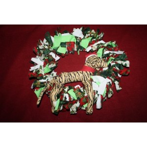 couronne de noël lévrier