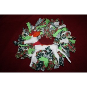 couronne de noël lévrier Podenco