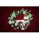 couronne de noël lévrier Podenco
