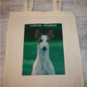 sac coton lévrier podenco