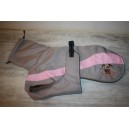 Manteau doudoune col long whippet "Gwen"